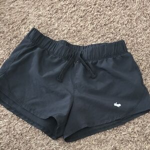 Kids Black Casual Shorts